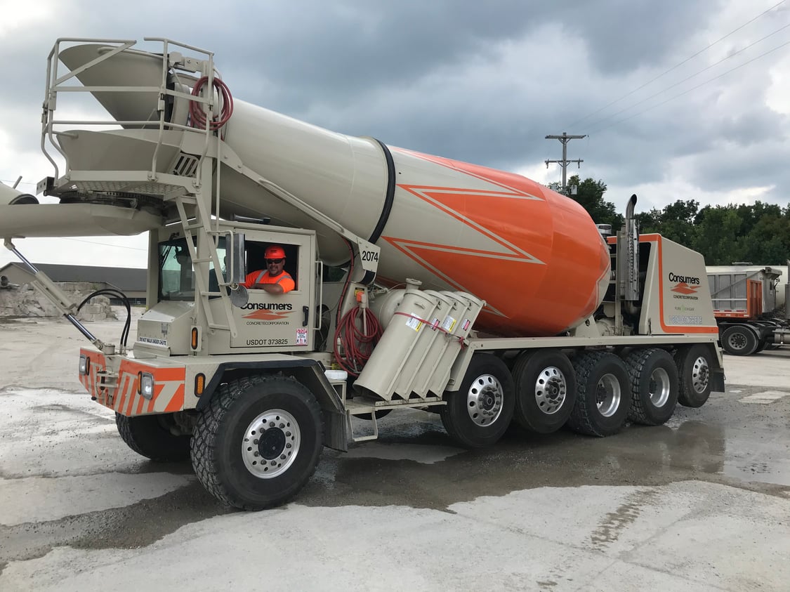 Ready Mix Concrete Mixer Truck Paint Jobs